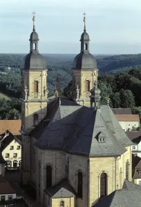 GoBweinstein, pilgrimage church/ view from the east<br> G??weinstein