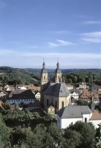 GoBweinstein, pilgrimage church/ view from the east<br> G??weinstein