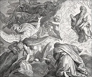 God Appears to Elijah, Old Testament