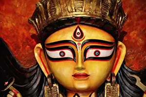 Goddess durga idol on durga puja festival