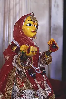 Goddess Gawa or Parvati in Gangaur festival