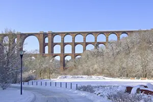 The Goeltzschtal Bridge, the largest brick bridge in the world