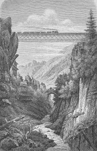Goeschenen on the Gotthard railway