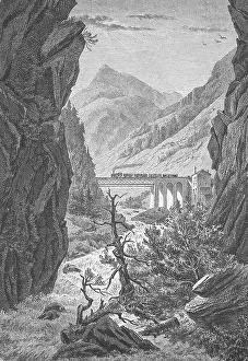 Goeschenen on the Gotthard railway