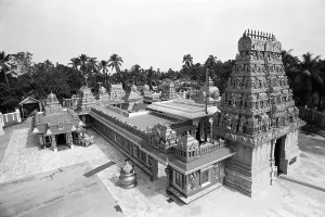 Gokarnath temple dedicated siva built in 1912 in Mangalore, Karnataka, India, As ia