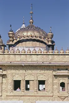 Gold gilded dome and wall, Golden temple