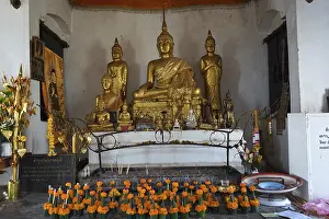 Golden Buddhas, That Chmosi, Phou Si