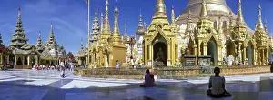 Golden Chedis, Shwedagon pagoda