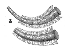 Golden drinking horns found in Schleswig