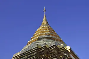 Golden pagoda (chedi), Wat Phra That Doi Suthep Temple