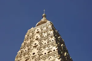 Golden Pagoda, Sangkhlaburi, Thailand, Asia