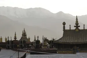 Golden roof of the Jokhang Monastery