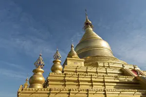 Golden stupa of Kuthodaw Pagoda