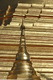 Golden Stupa at the Shwedagon Pagoda