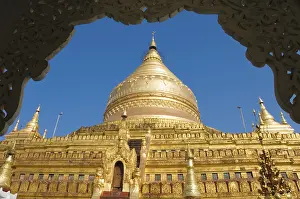 Golden Zedi, Shwezigon Pagoda, temple