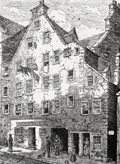 Golfer's Land house, Canongate