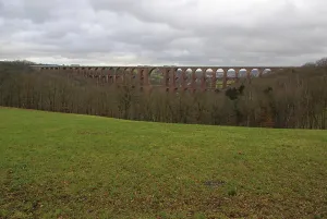 Goltzsch valley bridge, Goltzschtalbrucke<br> G?ltzsch valley bridge