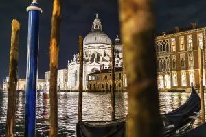 Gondelanleger am Canale Grande