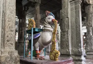 Goose, figure Ekambaresvara temple or Ekambareshvara Temple