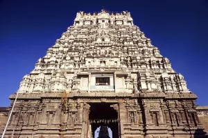 Gopuram tower in devarajaswamy known varadaraja varadarajar temple