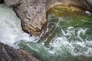 Gorge, Laerdalselva River, Laerdal valley