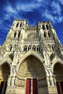 Gothic Amiens Cathedral, Notre Dame d'Amiens