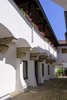 Gothic arcades in the old town centre