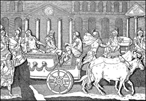 Gothic Prince in Triumphal Procession