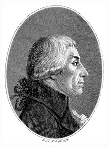 Gottfried August Buerger, after a portrait from 1798