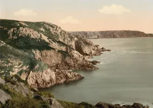 At the Gouffre, Guernsey, British Channel Island