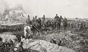 Graf von Moltke before the Battle of Mars-La-Tour on 16 August 1870