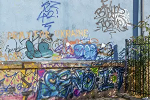 Graffiti artwork at Woodbridge Skatepark
