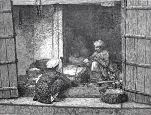 Grain and flour merchant in Patna