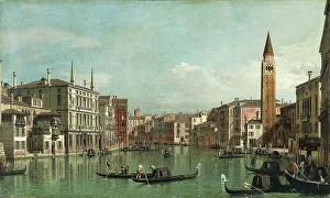 Grand Canal, Grand Canal, with the Campo della Carita