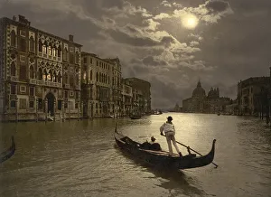 Grand Canal by Moonlight, 1890