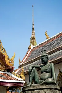 Grand palace buddhist temple bangkok thailand