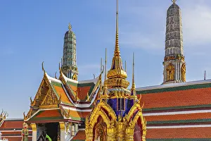 The Grand Royal Palace, Wat Phra Kaeo Buddhist Temple