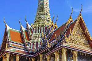 The Grand Royal Palace, Wat Phra Kaeo Buddhist Temple