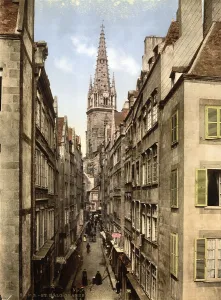 Grand Street, St. Malo, Brittany