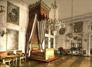 Grand Trianon is a pleasure palace in the park of the Palace of Versailles near Paris in France
