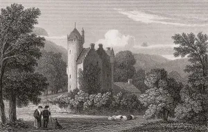 Grandtully Castle, Grandtully, Perthshire