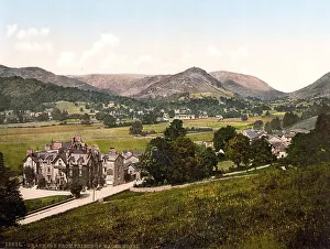 Grasmere, Dorf in der Grafschaft Cumbria im Nordwesten England