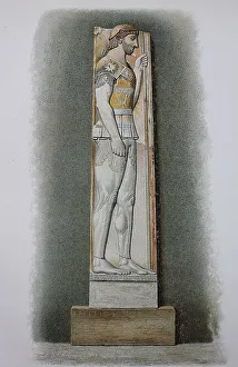 The grave stele of Aristion, also Stele Aristionos or Aristion stele