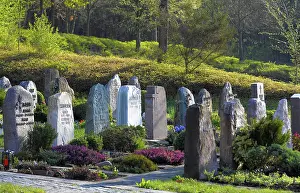 Graves in the Maulbronn Forest Cemetery