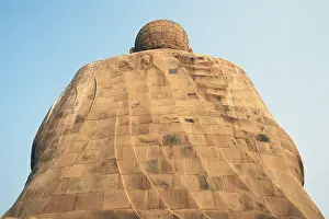 The great Buddha statue at Bodh Gaya