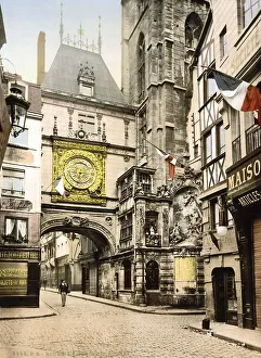 The great clock tower, Le Gros Horloge