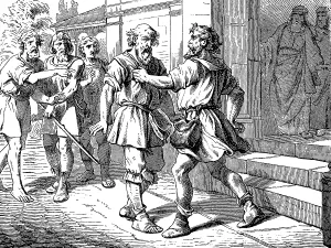 The great debtor's relentlessness against the servant