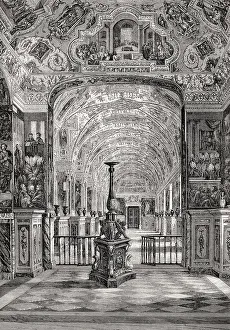 Great gallery of theVatican Apostolic Library