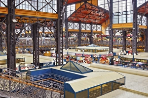 Great Market Hall, neo-Gothic, Budapest
