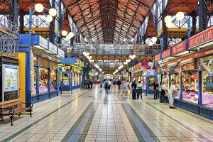 Great Market Hall, neo-Gothic, Budapest